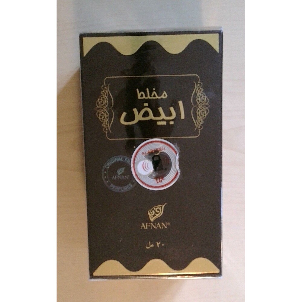 AFNAN Mukhallat Abiyad Concentrated Perfume Oil 20ml Unisex Alcohol-Free NIB